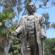 Statue of Griffith J. Griffith, Crystal Springs Drive, Griffith Park