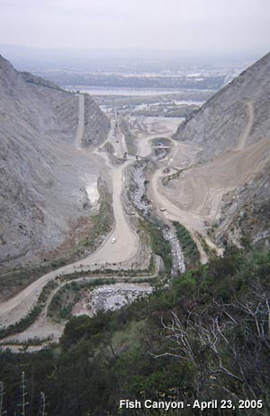 Fish Canyon Falls, April 23, 2005