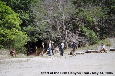 Fish Canyon Trail, May 14, 2015