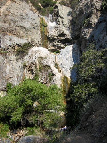 Fish Canyon Falls, Angeles National Forest, July 12, 2008