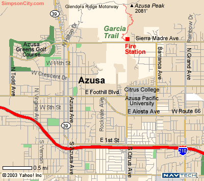 Garcia Trail street map
