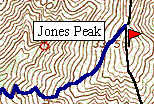 Jones Peak Topo
