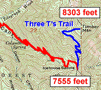 Timber Mt. Map