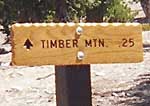 Timber Sign
